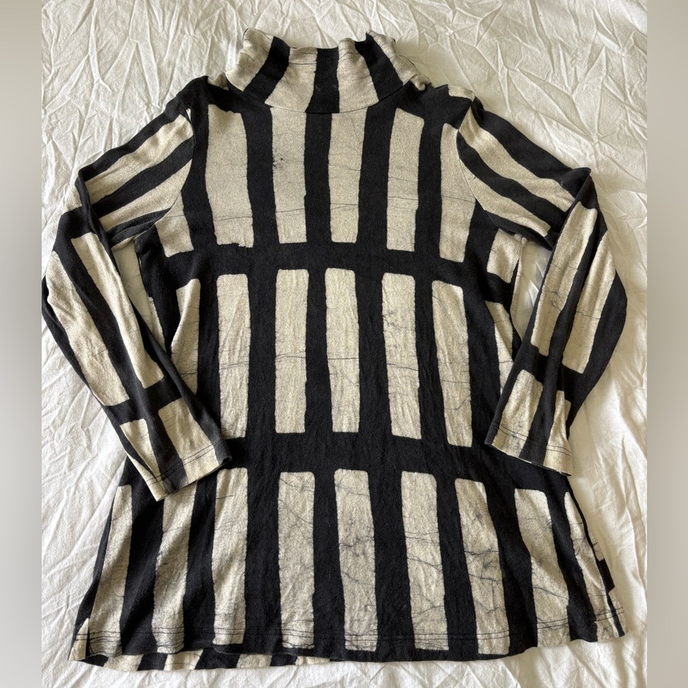 Osei Duro linen turtleneck tunic